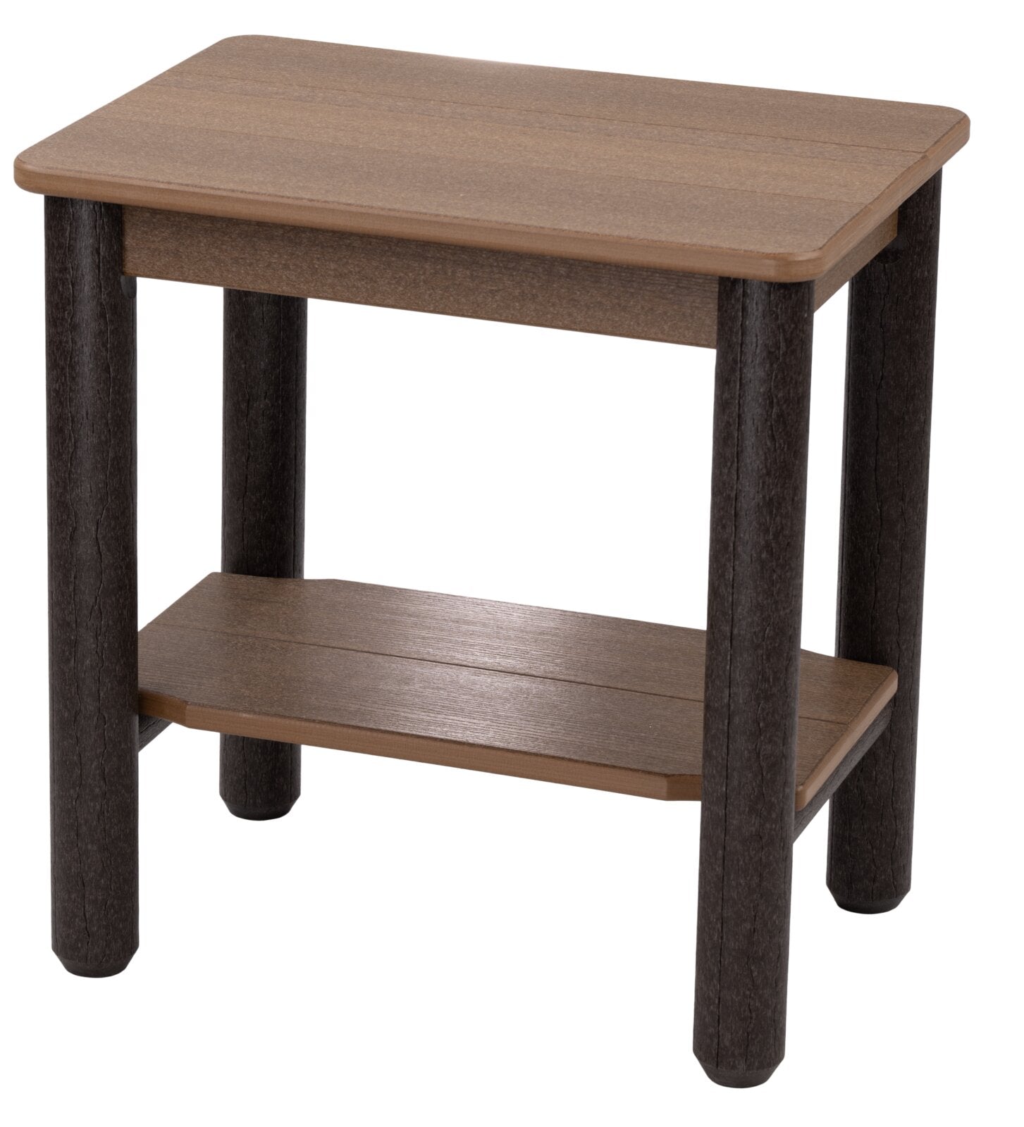 Poly Side Table - Mahogany
